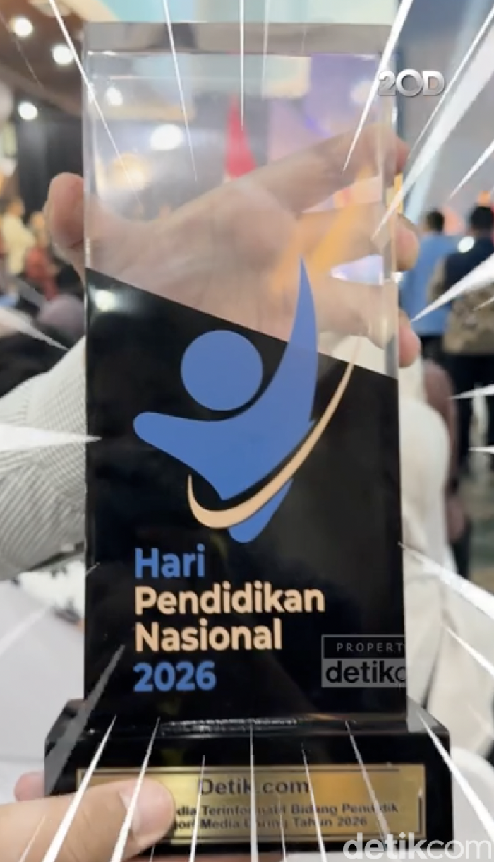 detikcom raih Kategori Media Terinformatif Bidang Pendidikan tahun 2026 dari Kemendikdasmen