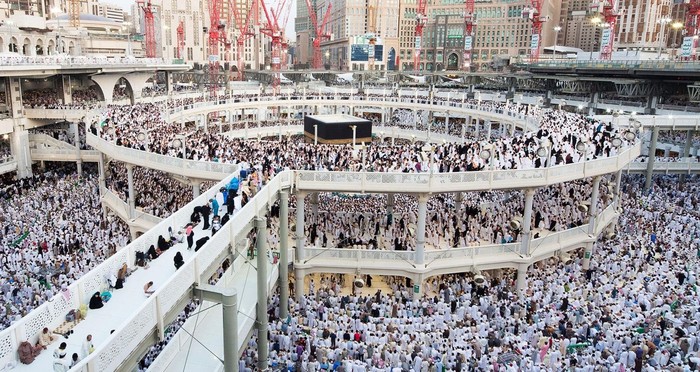 Ilustrasi mataf kabah.