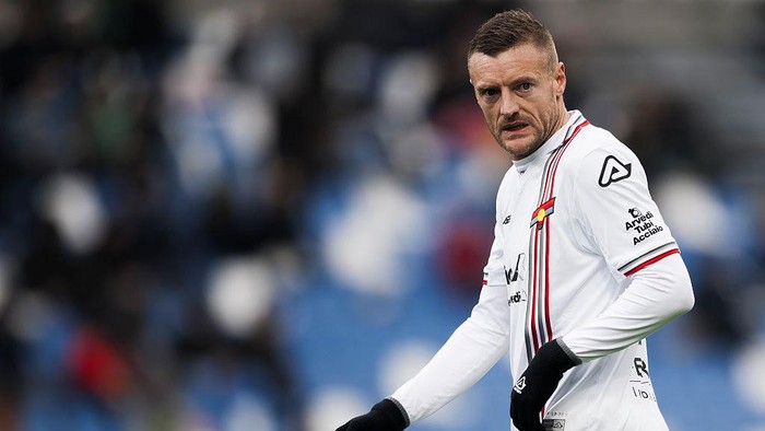 MAPEI STADIUM, REGGIO EMILIA, ITALY - 2026/01/25: Jamie Vardy of US Cremonese looks on during the Serie A football match between US Sassuolo and US Cremonese. US Sassuolo won 1-0 over US Cremonese. (Photo by Nicol Campo/LightRocket via Getty Images)