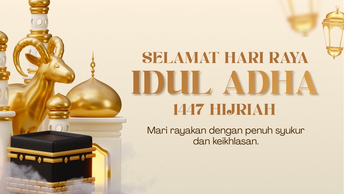 Kartu Ucapan Idul Adha 2026