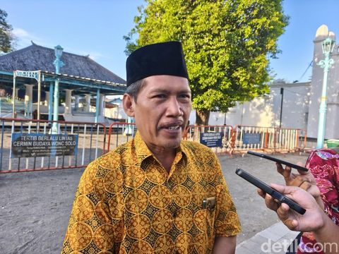 Ketua Takmir Masjid Agung Solo Muhammad Muhtarom, Selasa (26/5/2026).