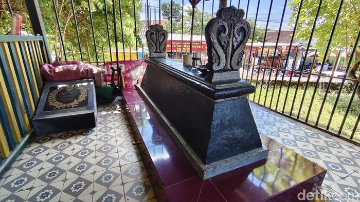 Penampakan makam Putri Cempo di kawasan Tanggul Kali Anyar, Tirtonadi, Solo, Selasa (26/5/2026).