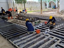 Melihat Produksi Paving Block Napi Lapas Tangerang, Laris Dipakai Perusahaan