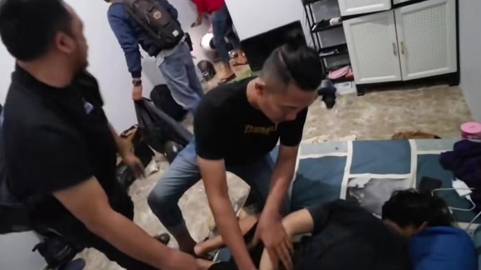 Penangkapan pelaku pencurian 25 motor di Kota Semarang, Minggu (10/5/2026).