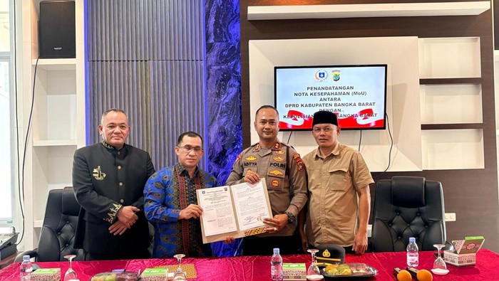 Polres Bangka Barat dan DPRD bekerja sama terkait memelihara keamanan dan ketertiban masyarakat