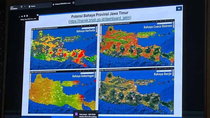 Potensi bahaya di Jatim