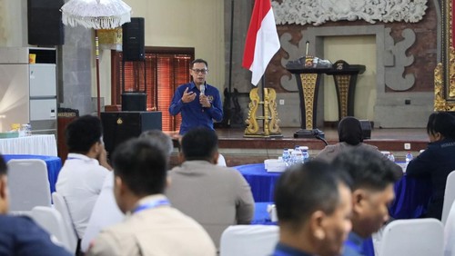 Rakernis Bidhumas Polda Bali di Gedung Presisi Mapolda Bali, Selasa (2625/2026). (Dok. Polda Bali)
