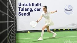 Raline Shah Curi Perhatian dengan Aksi Sporty di Lapangan Padel