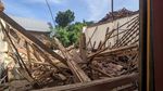 Penampakan Ruang Kelas Sekolah Dasar di Tulungagung Ambruk