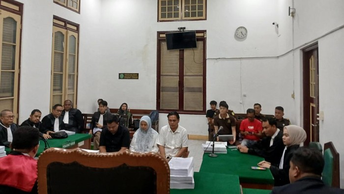 : Sidang tuntutan korupsi pembangunan jalan di Binjai berlangsung di ruang Cakra 8 Pengadilan Negeri (PN) Medan, Senin (25/5/2026)
(Juita Sinuhaji/detikSumut)