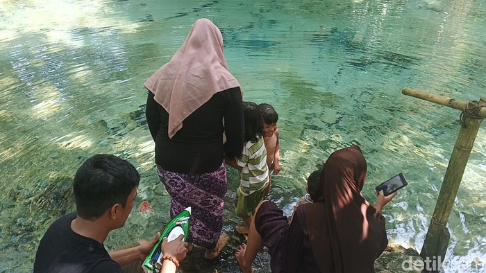 Sumber Air Karang Buddul di Desa Pocong Bangkalan