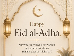 75+ Ucapan Happy Eid Mubarak 2026 Bahasa Inggris dan Artinya, Penuh Makna