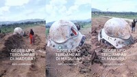 Viral Video UFO Terdampar di Madura, Reaksi Warganet Bikin Ngakak