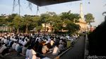 Alun-alun Pamulang Dipenuhi Jemaah Salat Idul adha
