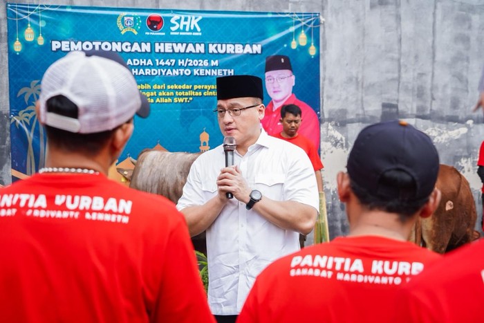 Anggota DPRD DKI Jakarta dari Fraksi PDI Perjuangan, Hardiyanto Kenneth.