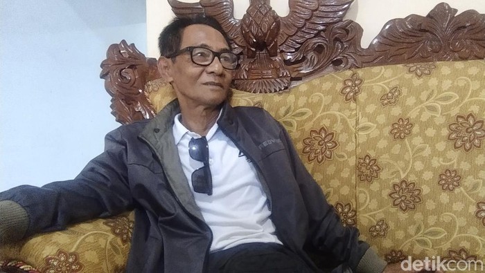 Babeh Tenno Ali ditemui di rumahnya di Kertosono, Nganjuk.