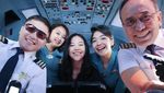 Potret Captain Tania Widjaya Bukan Pilot Biasa, Kini Terbangkan Presiden RI