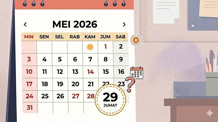 Ilustrasi 29 Mei 2026 Libur atau Tidak