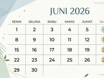 Kalender Juni 2026: Tanggal Jawa-Hijriah, Libur, Cuti, dan Hari Besarnya