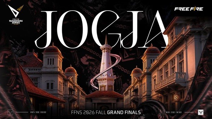 Yogyakarta, akan menjadi lokasi diselenggarakan Grand Final turnamen Free Fire Nusantara Series (FFNS) 2026 Fall. Rencananya ajang bergengsi ini akan dilaksanakan pada Juli 2026.