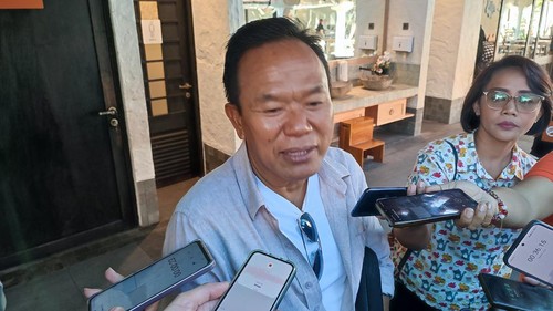Manajer Operasional DTW Jatiluwih, John Ketut Purna, saat ditemui di Denpasar, Rabu (27/5/2026). (Ahmad Firizqi Irwan/detikBali)