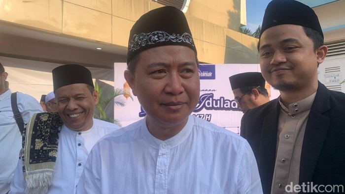 Mantan Dirjen Penyelenggaraan Haji dan Umrah (PHU) Kementerian Agama, Hilman Latief. (Mulia/detikcom)
