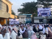 Suasana Salat Idul Adha di Gedung Pusat Dakwah Muhammadiyah Jakpus