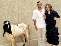 Tasya Farasya Dapat Kado Kambing Saat Ultah ke-34