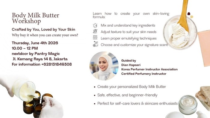 Workshop Bikin Skincare Sendiri