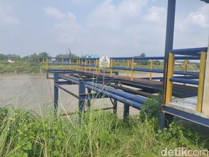 Aliran Lumpur ke Sungai Porong Terhenti, Volume Semburan Masih Misteri