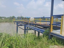 Aliran Lumpur ke Sungai Porong Tak Lagi Terlihat, Warga Bertanya-tanya
