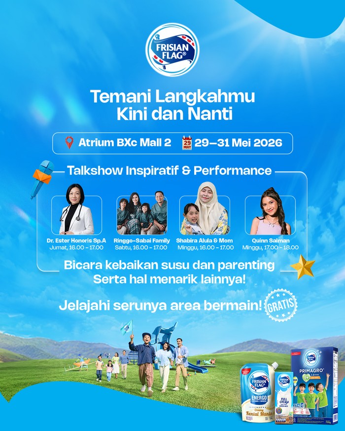 3 Hari Seru Bareng Si Kecil di Frisian Flag Temani Langkahmu