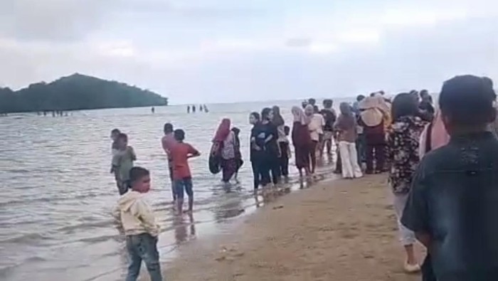 Seorang pemuda bernama Hadi tenggelam di Pantai Tete, Bone, Rabu (28/5/2026).