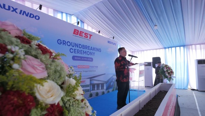 Groundbreaking Pabrik BEST di Tangerang