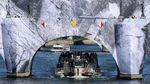 Instalasi Seni JR Sulap Pont Neuf Jadi Gua Raksasa