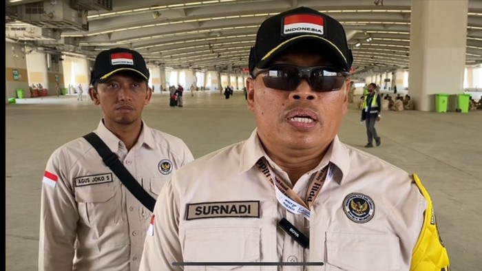 Kasatops Armuzna, Surnadi, mengonfirmasi bahwa pantauan di lapangan menunjukkan area Jamarat sangat sepi dari pergerakan jemaah Indonesia pada siang hari.