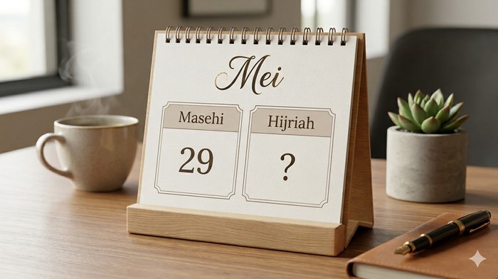 Kalender Hijriah 29 Mei