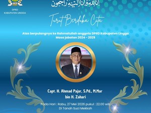 Anggota DPRD Lingga Meninggal Dunia saat Ibadah Haji di Makkah