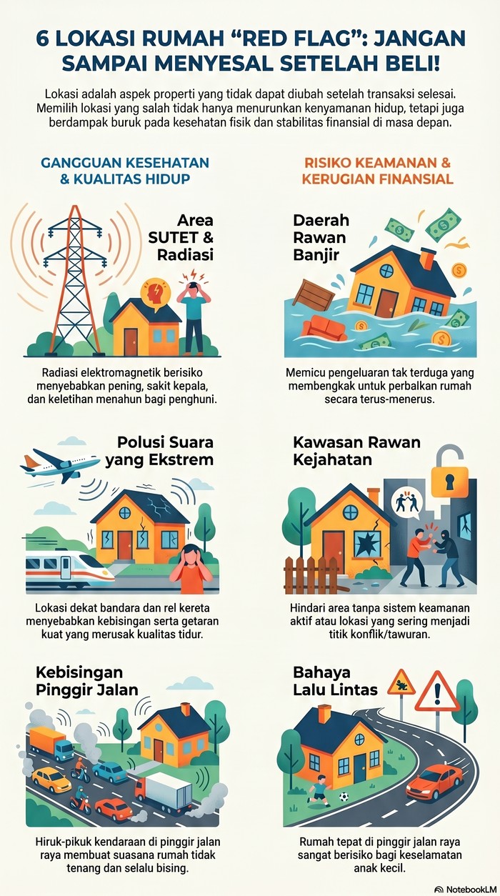 Lokasi rumah red flag