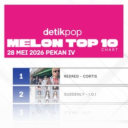 I.O.I Suddenly Bayang-bayangi REDRED Cortis di Chart Melon Top 100