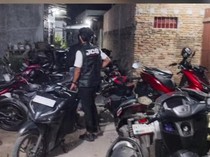 Polisi Gerebek Penampungan Ratusan Motor Diduga Ilegal di Deli Serdang