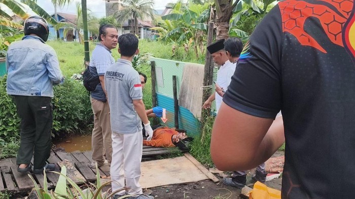 Petugas sapu jalan di Kota Pontianak ditemukan meninggal dunia. (Istimewa)