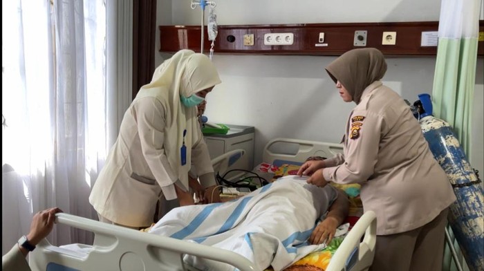 Polisi yang ditusuk bandar narkoba di OKU sudah membaik