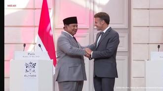 Macron Sebut Prabowo Punya Sikap Tegas Terkait Masalah Palestina