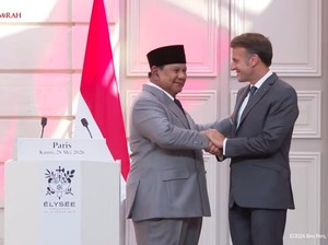 Di Depan Macron, Prabowo Instruksikan Sekolah di RI Ajarkan Bahasa Prancis