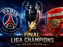 Jadwal Siaran Langsung PSG Vs Arsenal di Final Liga Champions Malam Ini