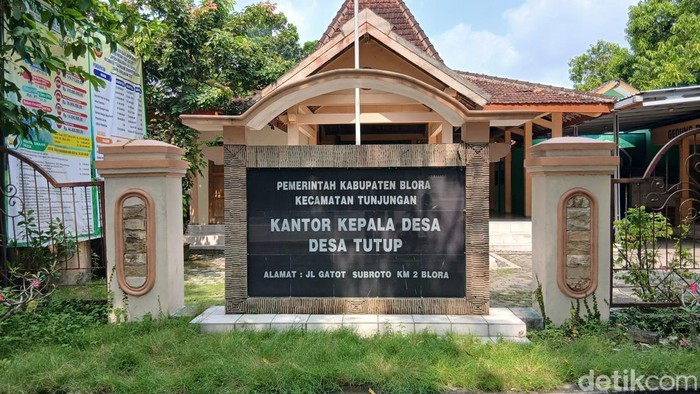 Suasana di Desa tutup, Blora. Konon nama desa ini berasal dari nama Pohgon trutup. Foto diunggah Kamis (28/5/2026).