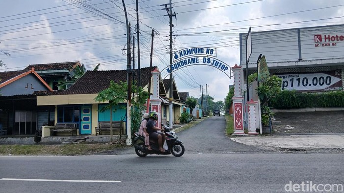 Suasana di Desa tutup, Blora. Konon nama desa ini berasal dari nama Pohgon trutup. Foto diunggah Kamis (28/5/2026).