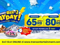 Long Weekend di Makassar? Main Salju di Trans Snow World, Ada Bonus KidCity Juga!