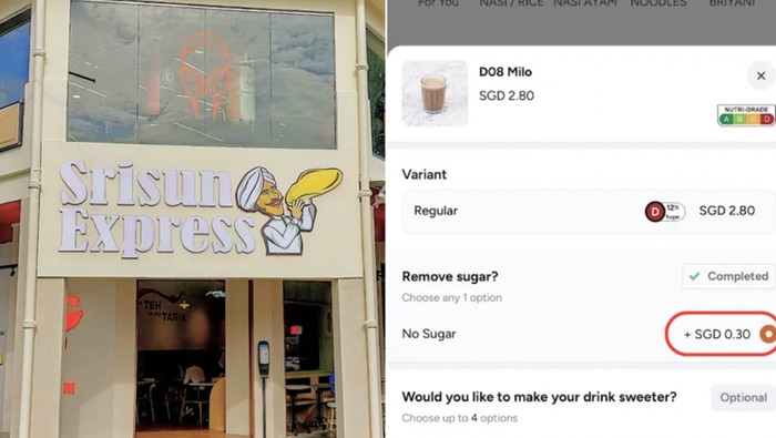 Pesan Minuman No Sugar Malah Kena Charge Rp 4 Ribu